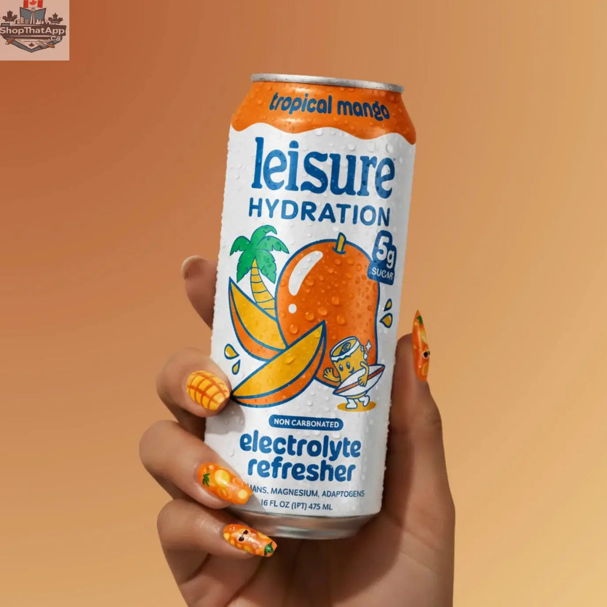 Leisure Hydration Tropical Mango - Refreshing Tropical Mango Hydration Drink - Shopthatapp.ca