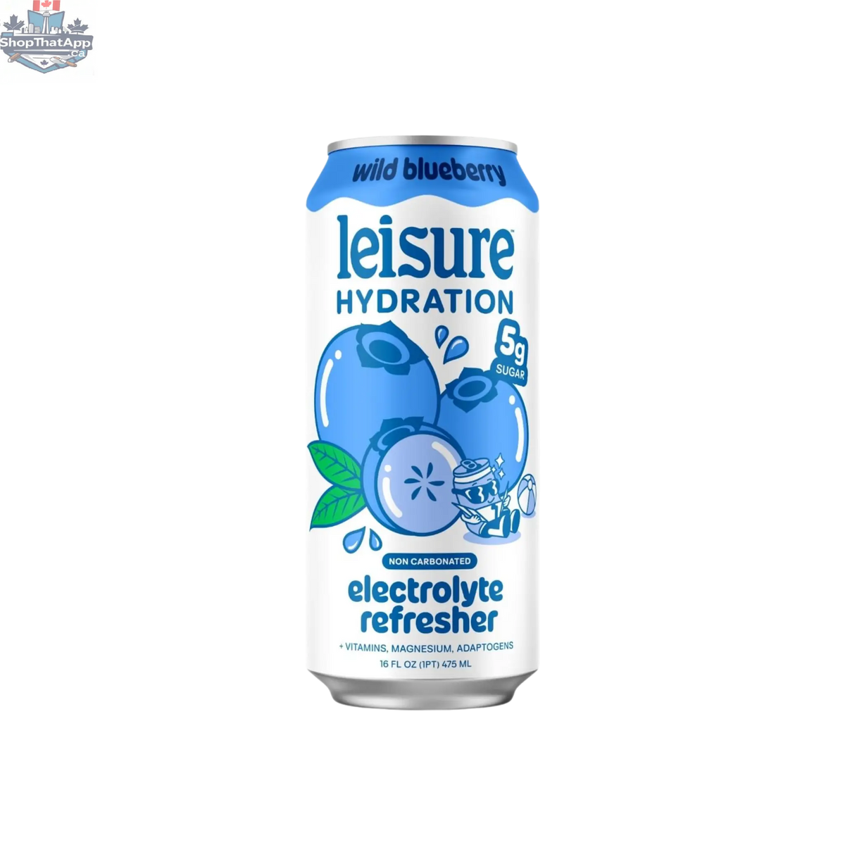 Leisure Hydration - Wild Blueberry Hydration Drink - Shopthatapp.ca
