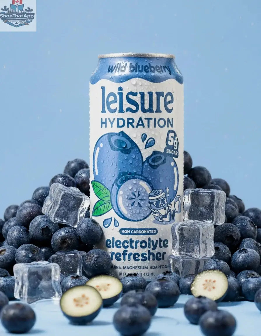 Leisure Hydration - Wild Blueberry Hydration Drink - Shopthatapp.ca