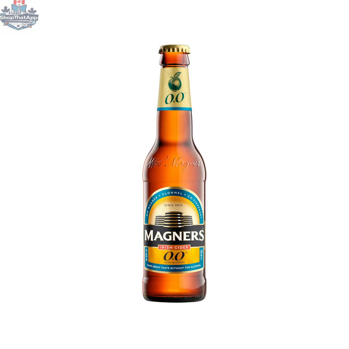 Magners Irish Cider Non-Alcoholic 0.0% - Refreshing Taste Without the Alcohol - Shopthatapp.ca