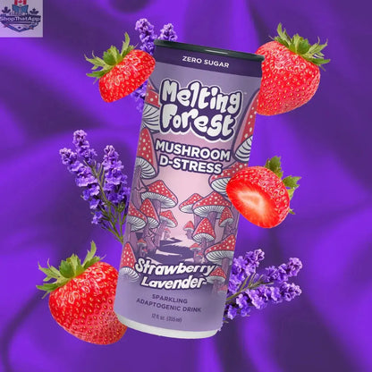 Melting Forest Chill Strawberry Lavender - Refreshing Scented Experience - Shopthatapp.ca