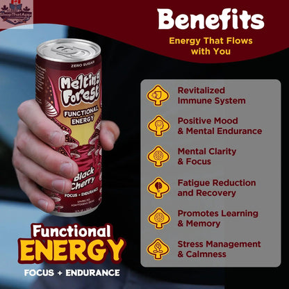 Melting Forest Energy - Black Cherry Energy Scent - Shopthatapp.ca