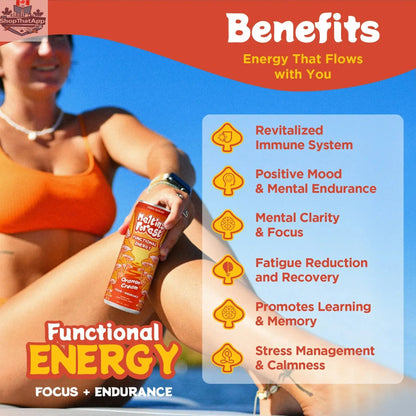 Melting Forest Energy Orange Cream - Revitalize Your Senses - Shopthatapp.ca