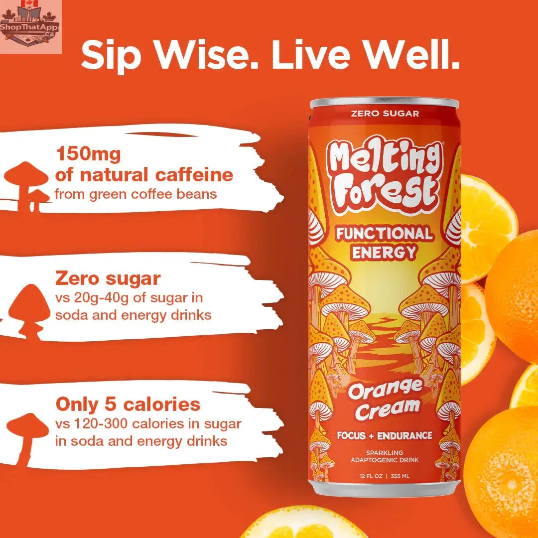 Melting Forest Energy Orange Cream - Revitalize Your Senses - Shopthatapp.ca