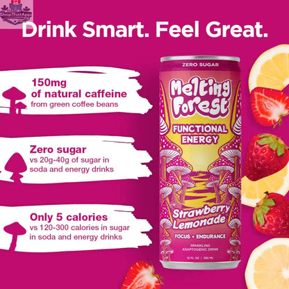 Melting Forest Strawberry Lemonade - Refreshing Flavor Experience - Shopthatapp.ca