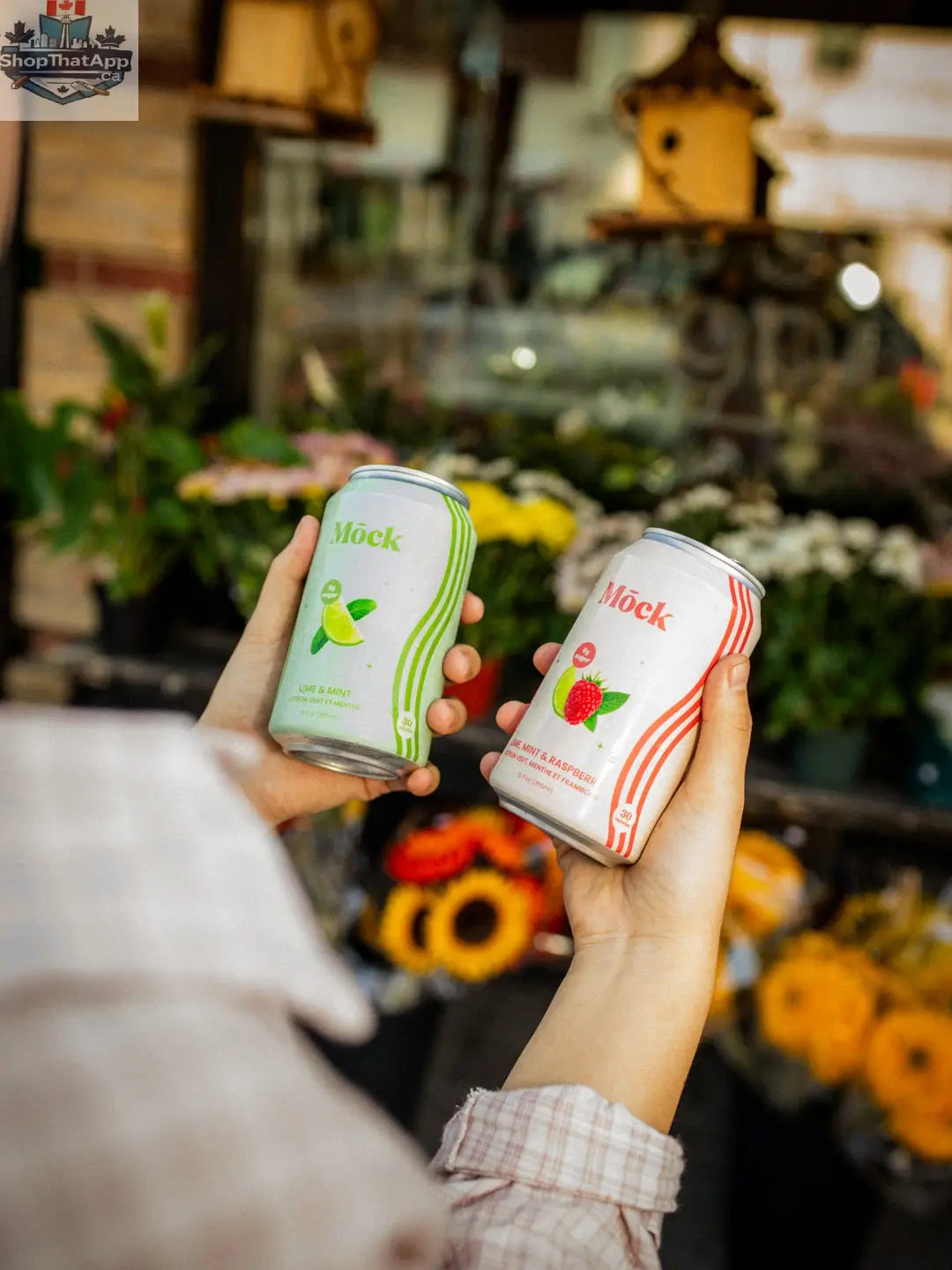 Mōck Raspberry Mojito Drink - Refreshing Blend of Raspberry, Lime & Mint - Shopthatapp.ca