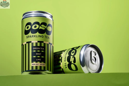 OOSO Green Tea Mint Lime Refreshing Beverage - Shopthatapp.ca