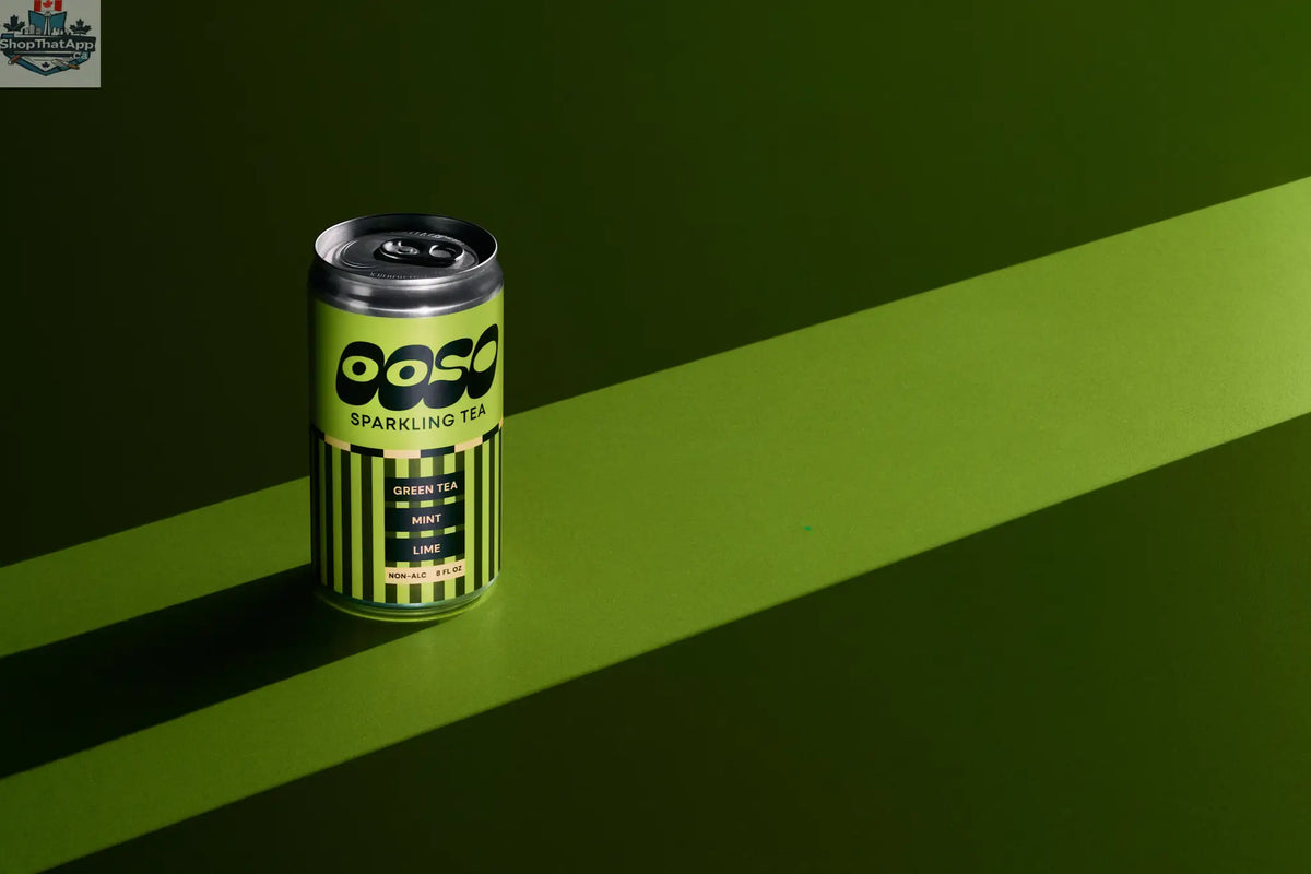 OOSO Green Tea Mint Lime Refreshing Beverage - Shopthatapp.ca