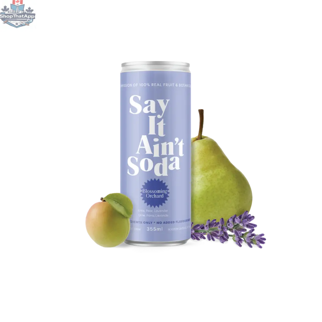 Say it Ain't Soda - Blossoming Orchard Beverage - Shopthatapp.ca