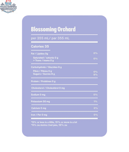 Say it Ain't Soda - Blossoming Orchard Beverage - Shopthatapp.ca