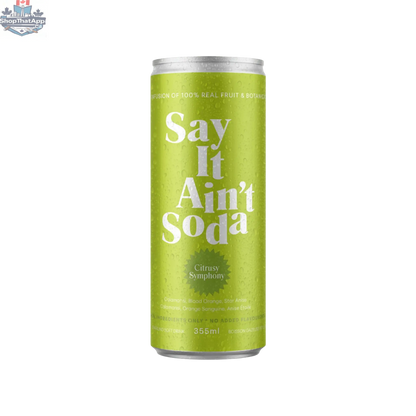 Say it Ain't Soda - Citrusy Symphony - Shopthatapp.ca