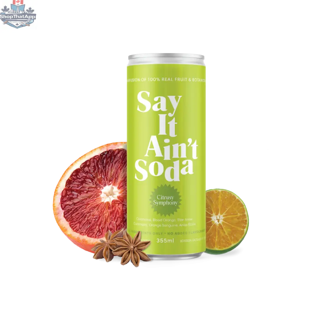 Say it Ain't Soda - Citrusy Symphony - Shopthatapp.ca