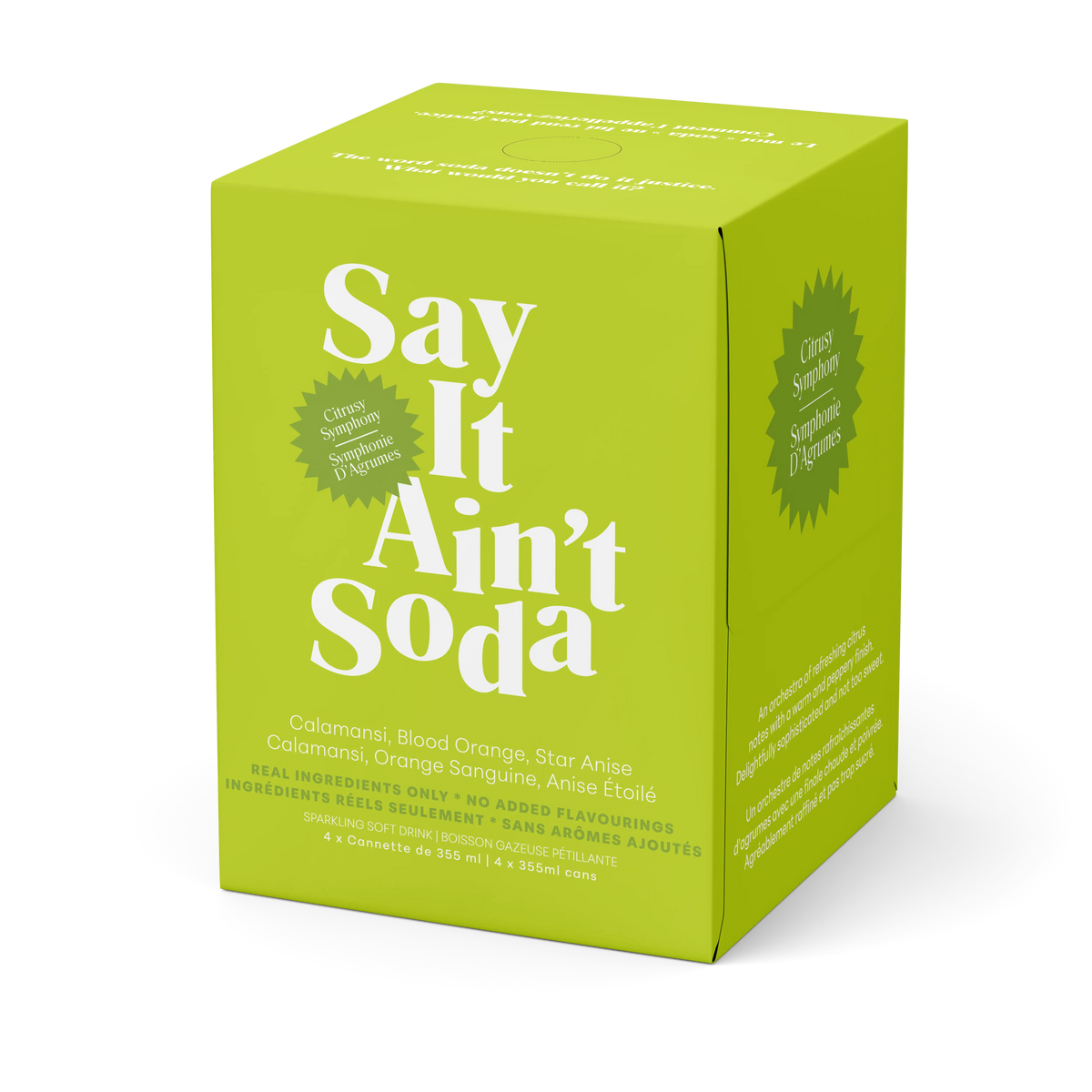Say it Ain't Soda - Citrusy Symphony - Shopthatapp.ca