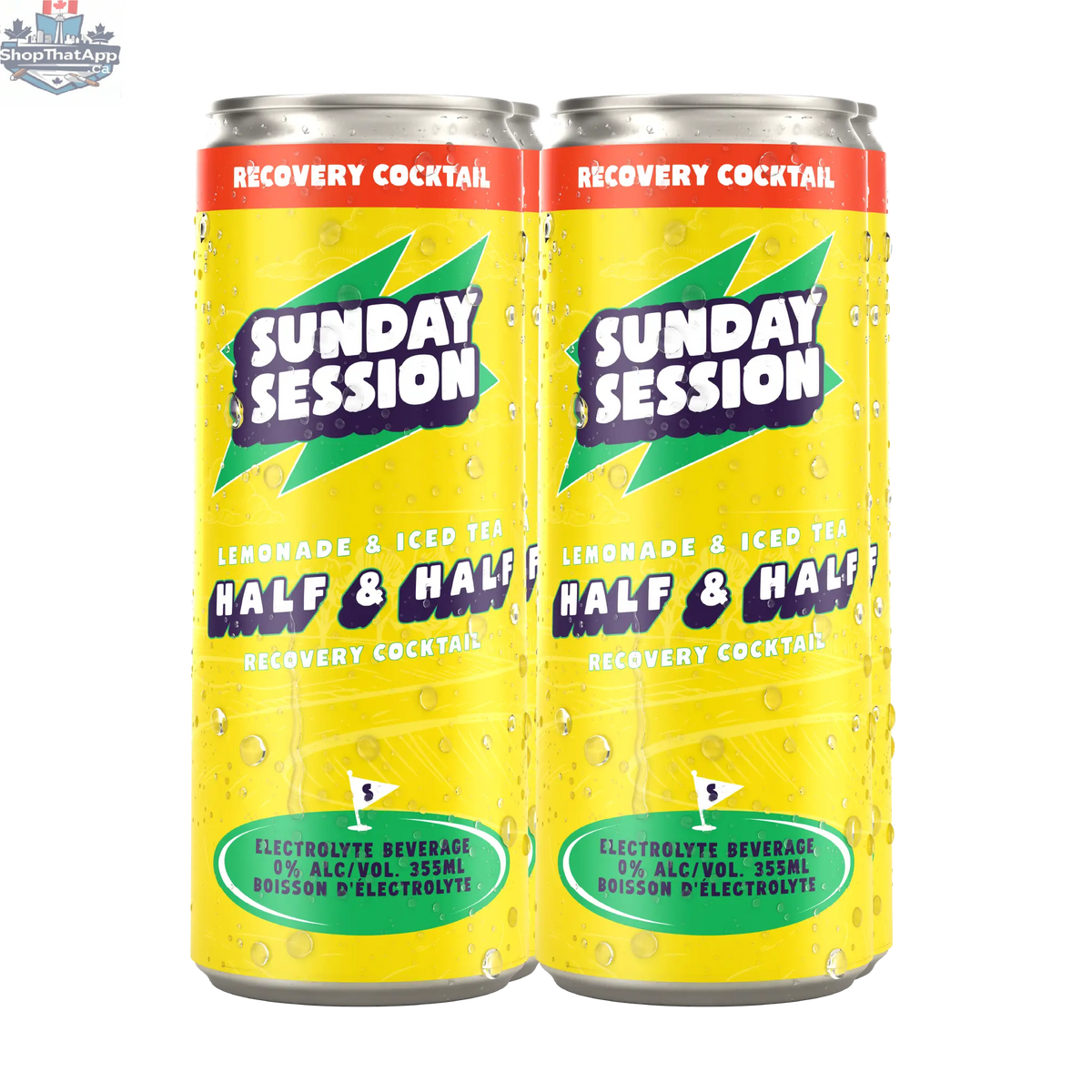 Sunday Session Cocktail - Half & Half Recovery for Refreshing Relaxation - Shopthatapp.ca