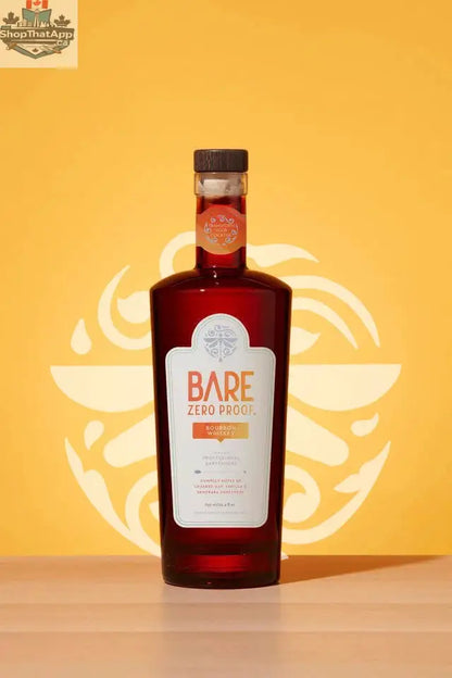 BARE Zero Proof Bourbon Whiskey - Enjoy the Flavor without the Alcohol - Shopthatapp.ca