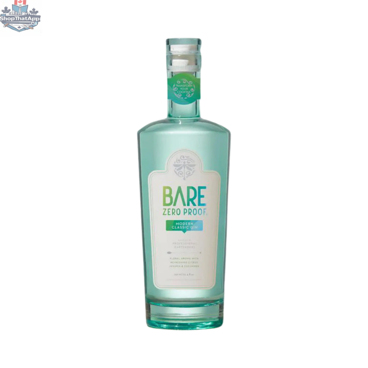 BARE Zero Proof Modern Classic Gin - Discover the Best Zero Proof Gin - Shopthatapp.ca