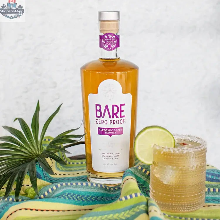 BARE Zero Proof Reposado Style Tequila - The Best Zero Proof Tequila Alternative - Shopthatapp.ca