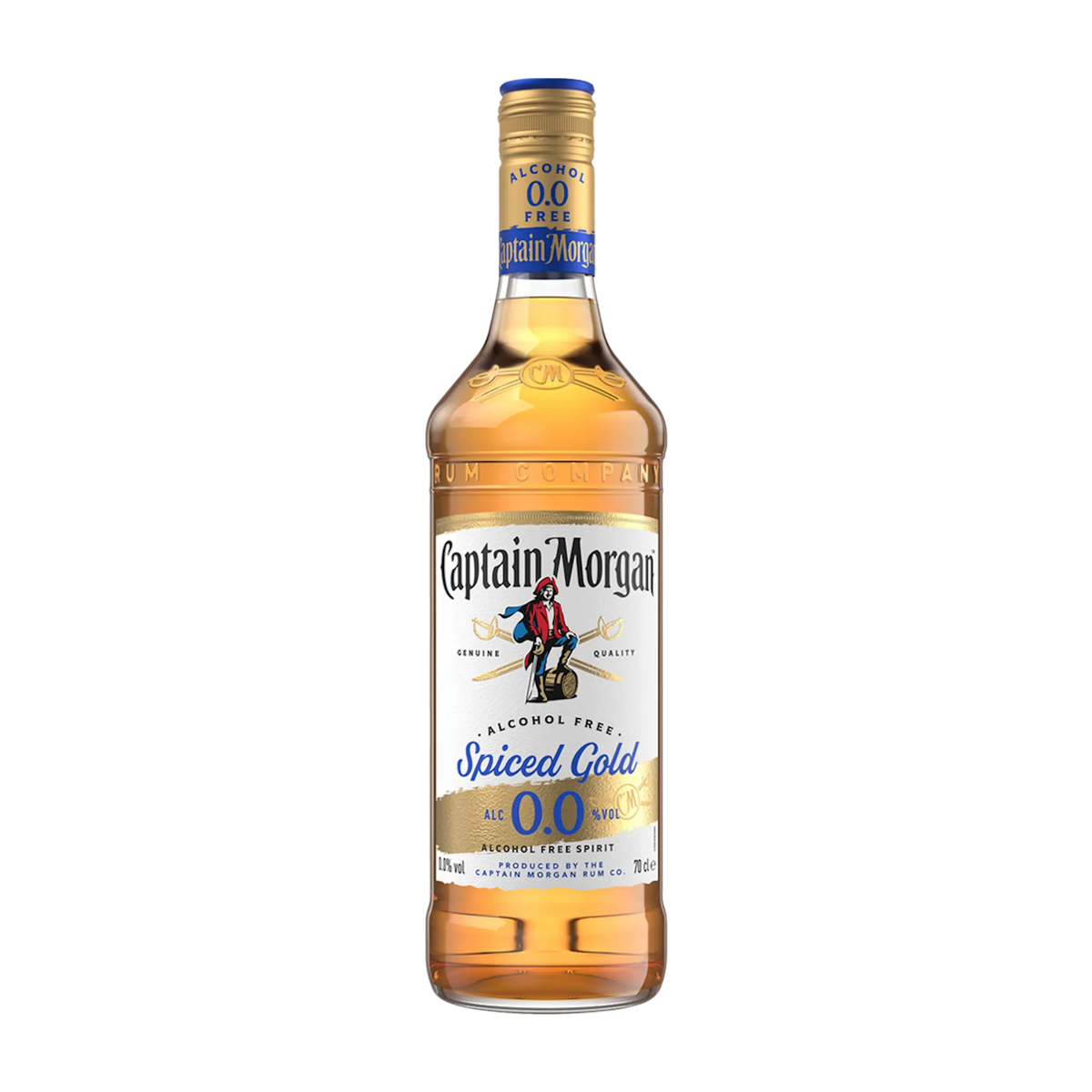 Captain Morgan Spiced Gold 0.0 - Non-Alcoholic Alternative - Shopthatapp.ca