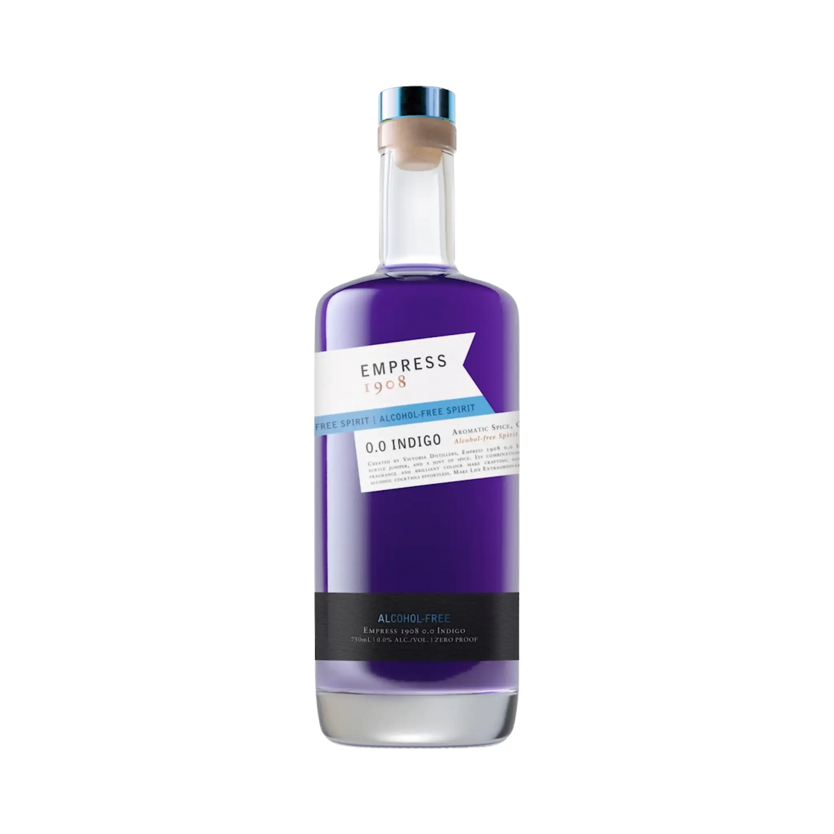 Empress 1908 Indigo Non-Alcoholic Drink - Refreshing Zero Proof Beverage - Shopthatapp.ca