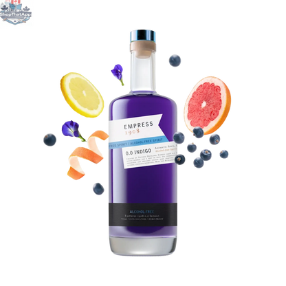 Empress 1908 Indigo Non-Alcoholic Drink - Refreshing Zero Proof Beverage - Shopthatapp.ca