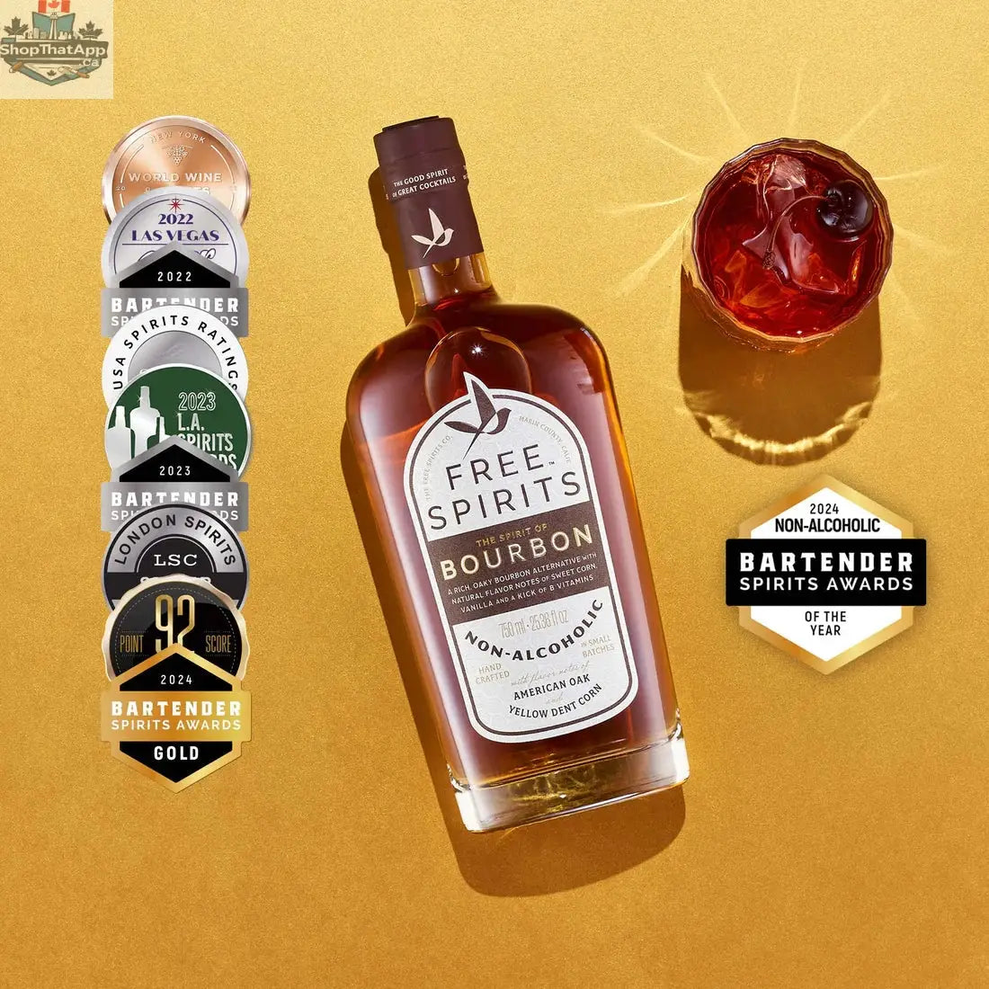 Free Spirits Bourbon - The Unmatched Essence of Bourbon Flavor - Shopthatapp.ca