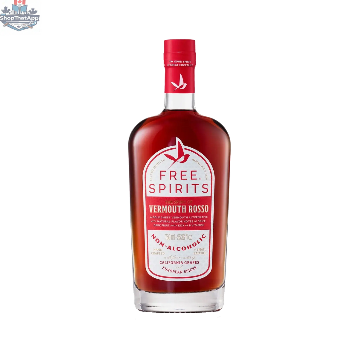 Free Spirits - The Spirit of Vermouth Rosso with Henderson Brewing Non-Alcoholic IPA - Shopthatapp.ca