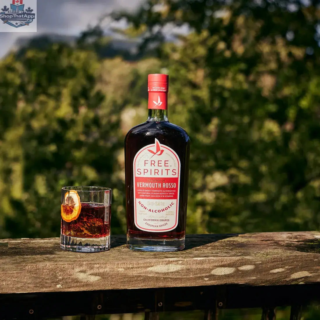 Free Spirits - The Spirit of Vermouth Rosso with Henderson Brewing Non-Alcoholic IPA - Shopthatapp.ca