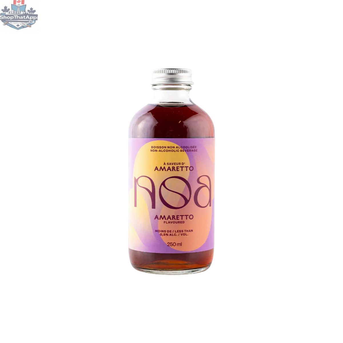 NOA Amaretto Mini - Premium Italian Amaro Mini Liqueur - Shopthatapp.ca