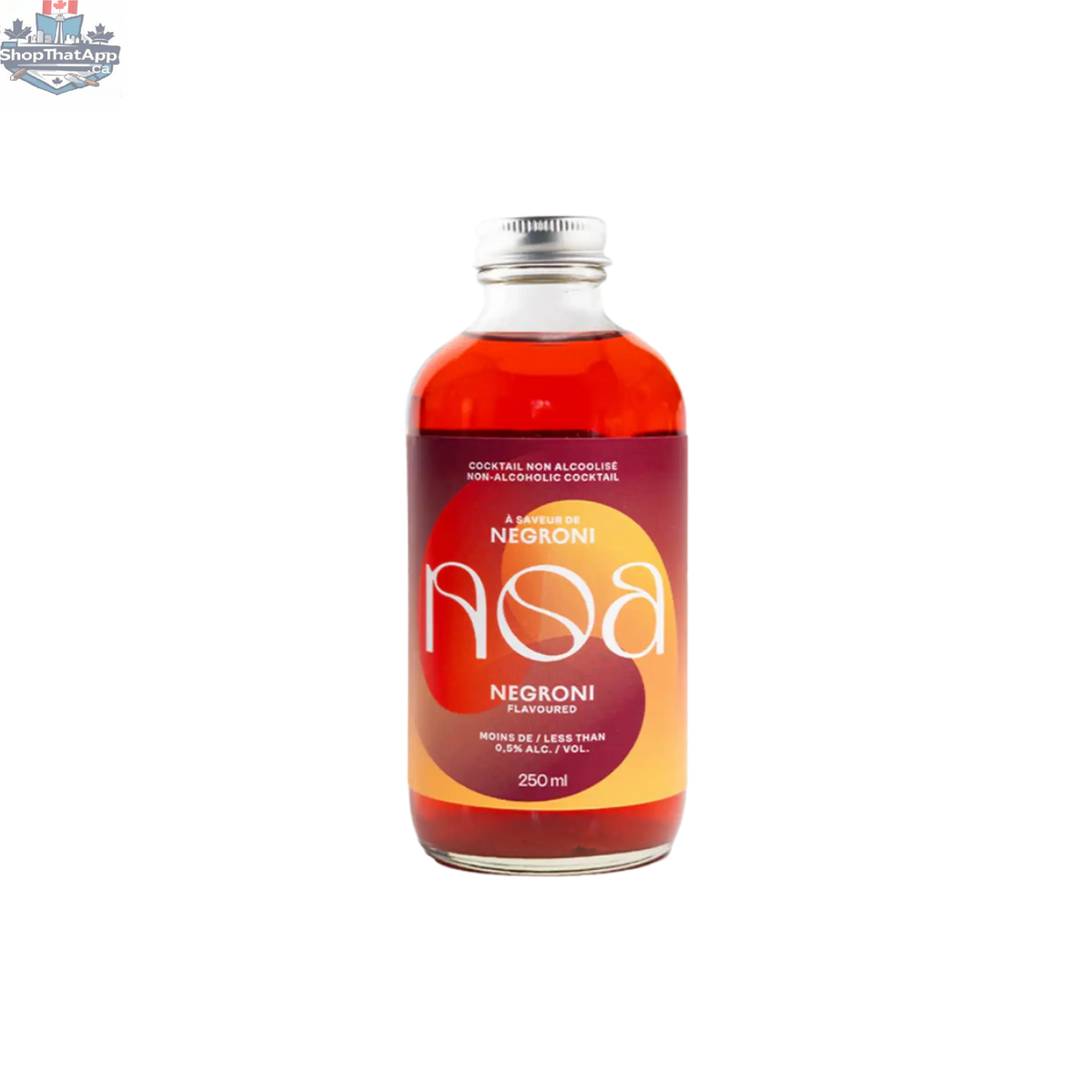 NOA Negroni Mini Cocktail - Perfectly Crafted for Your Enjoyment - Shopthatapp.ca