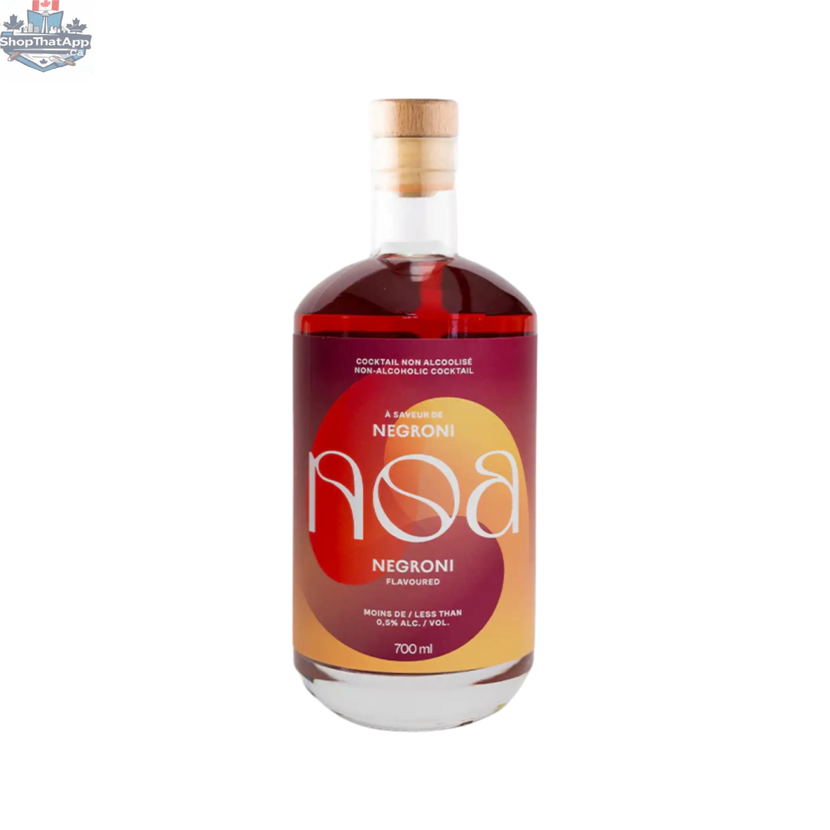 NOA Negroni - Premium Crafted Italian Cocktail Mix - Shopthatapp.ca