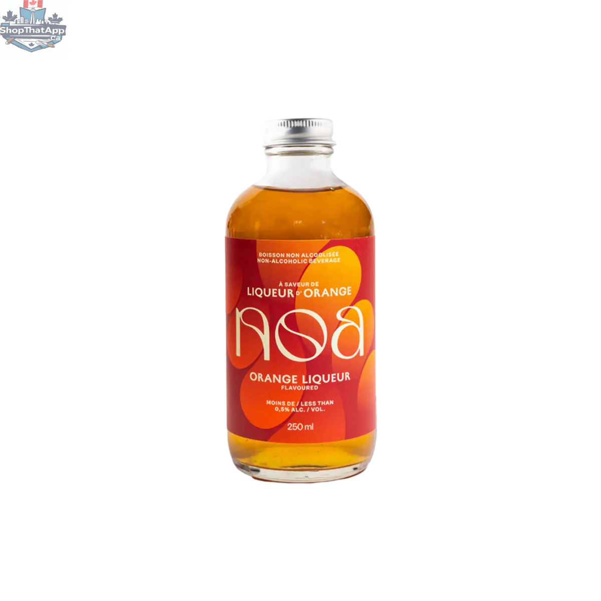 NOA Orange Liqueur Mini - Premium Citrus Flavors in a Convenient Bottle - Shopthatapp.ca