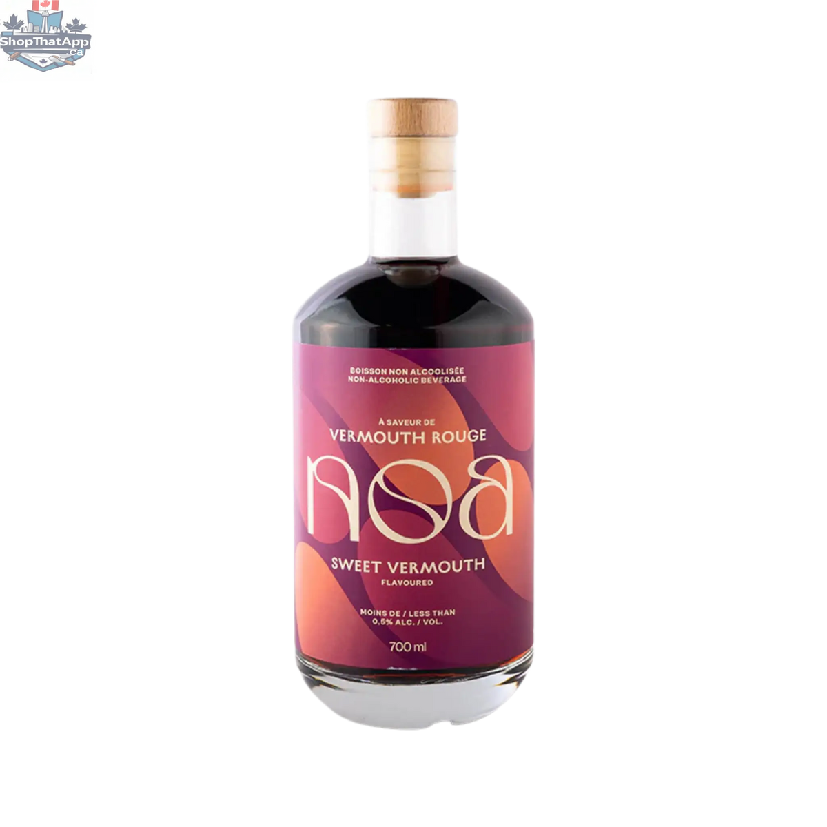 NOA Sweet Vermouth - Premium Italian Aperitif for Cocktails and Enjoyment - Shopthatapp.ca