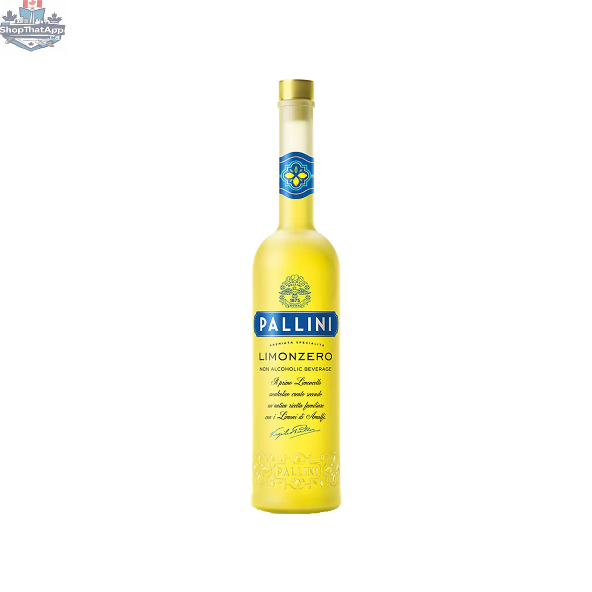 Pallini Limonzero - Refreshing Italian Lemon Liqueur - Shopthatapp.ca