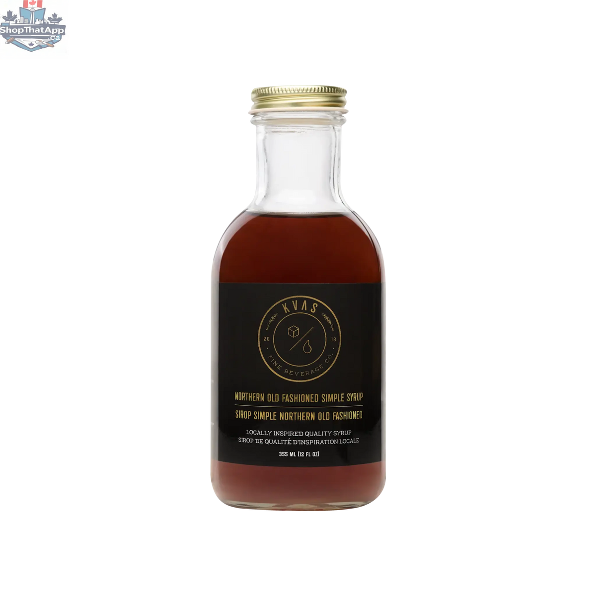 Kvas Northern Old Fashioned Simple Syrup for Chill Lime Vodka Soda - Shopthatapp.ca
