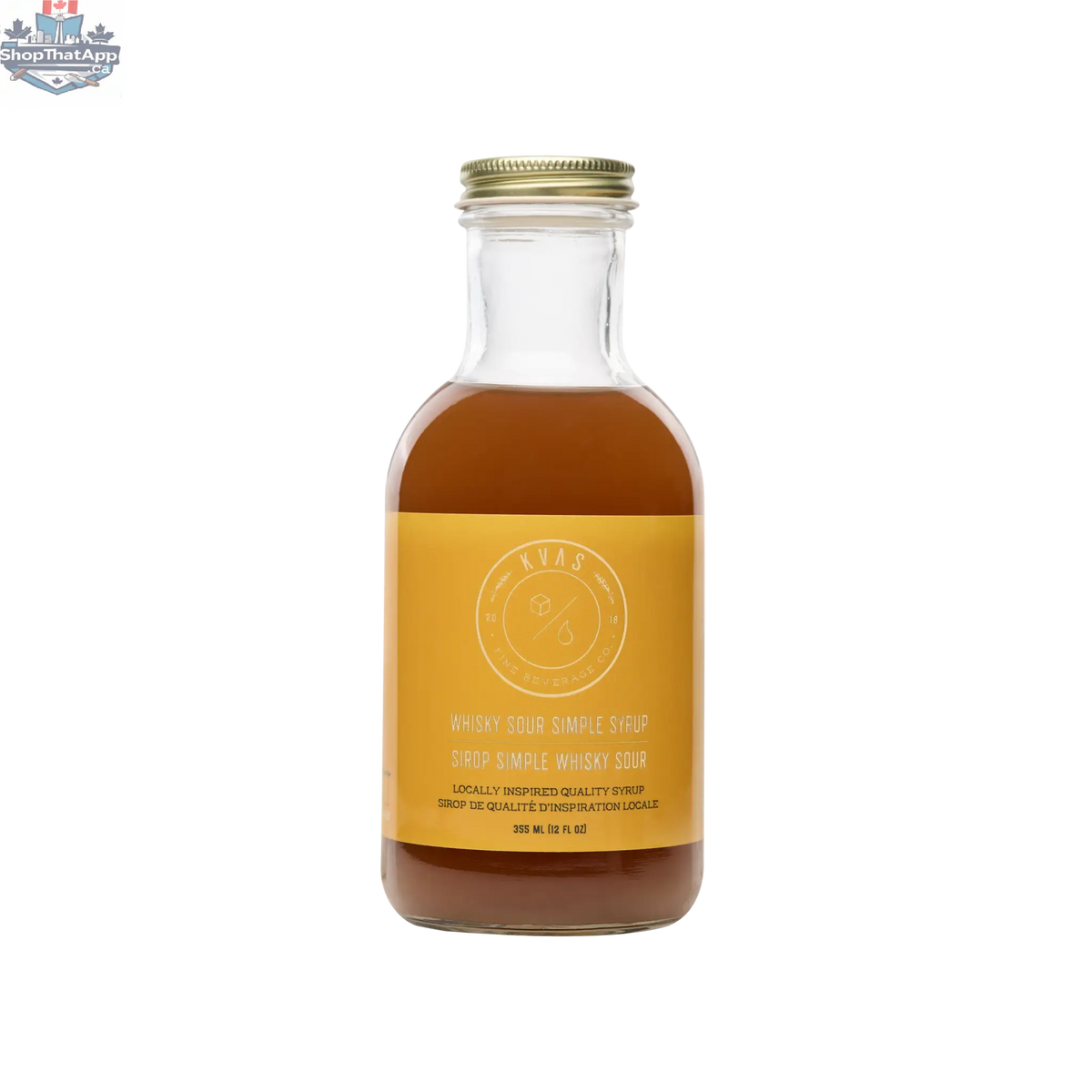 Kvas - Whisky Sour Simple Syrup - Shopthatapp.ca