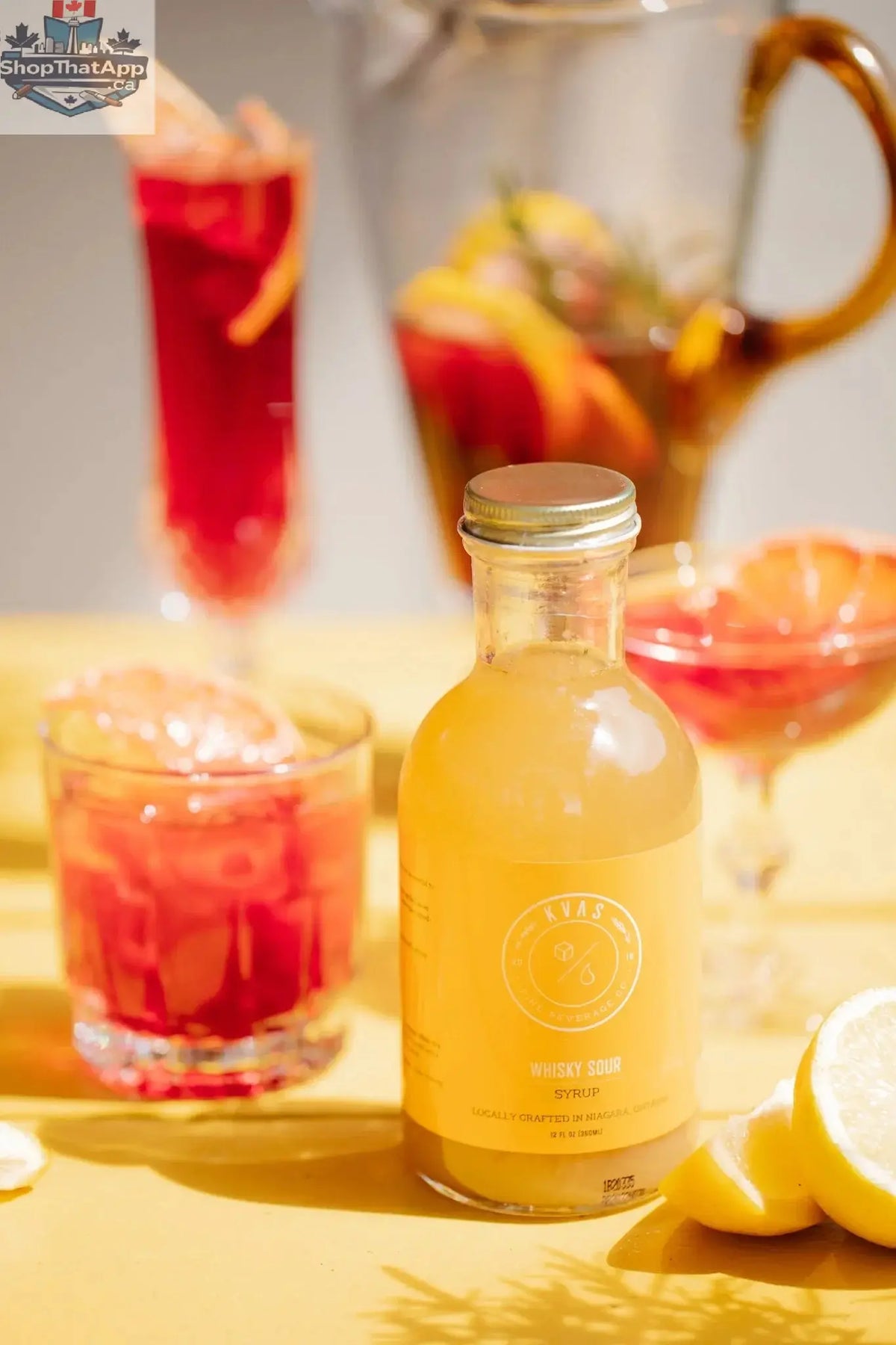Kvas - Whisky Sour Simple Syrup - Shopthatapp.ca