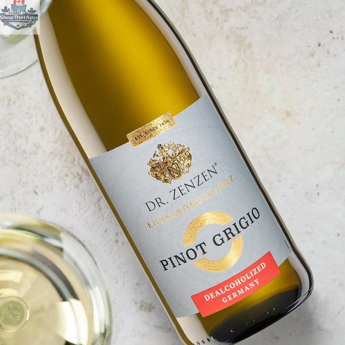 Dr. Zenzen Pinot Grigio - Refreshing White Wine from Italy - Shopthatapp.ca