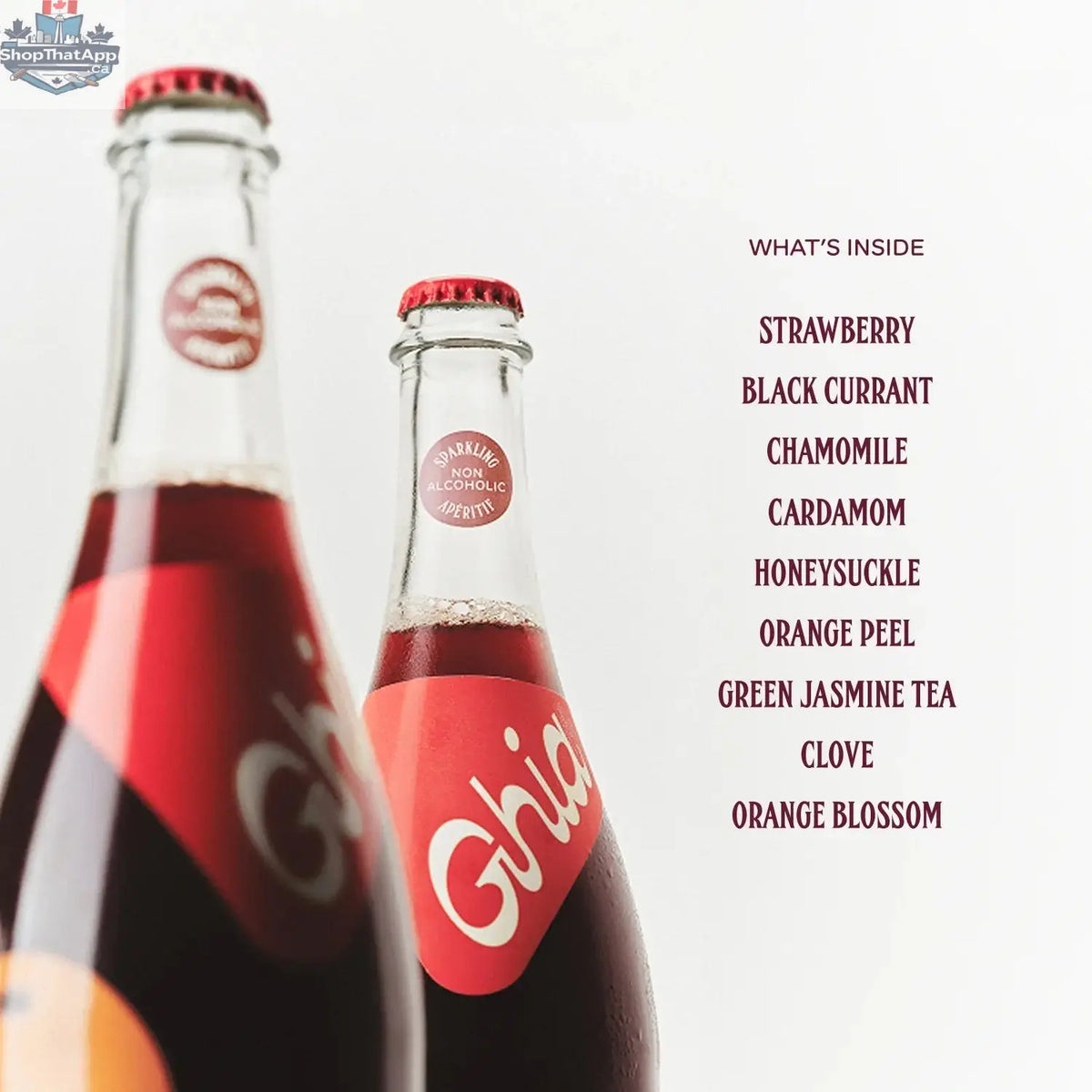 Ghia Le Fizz - Refreshing Non-Alcoholic Sparkling Beverage - Shopthatapp.ca