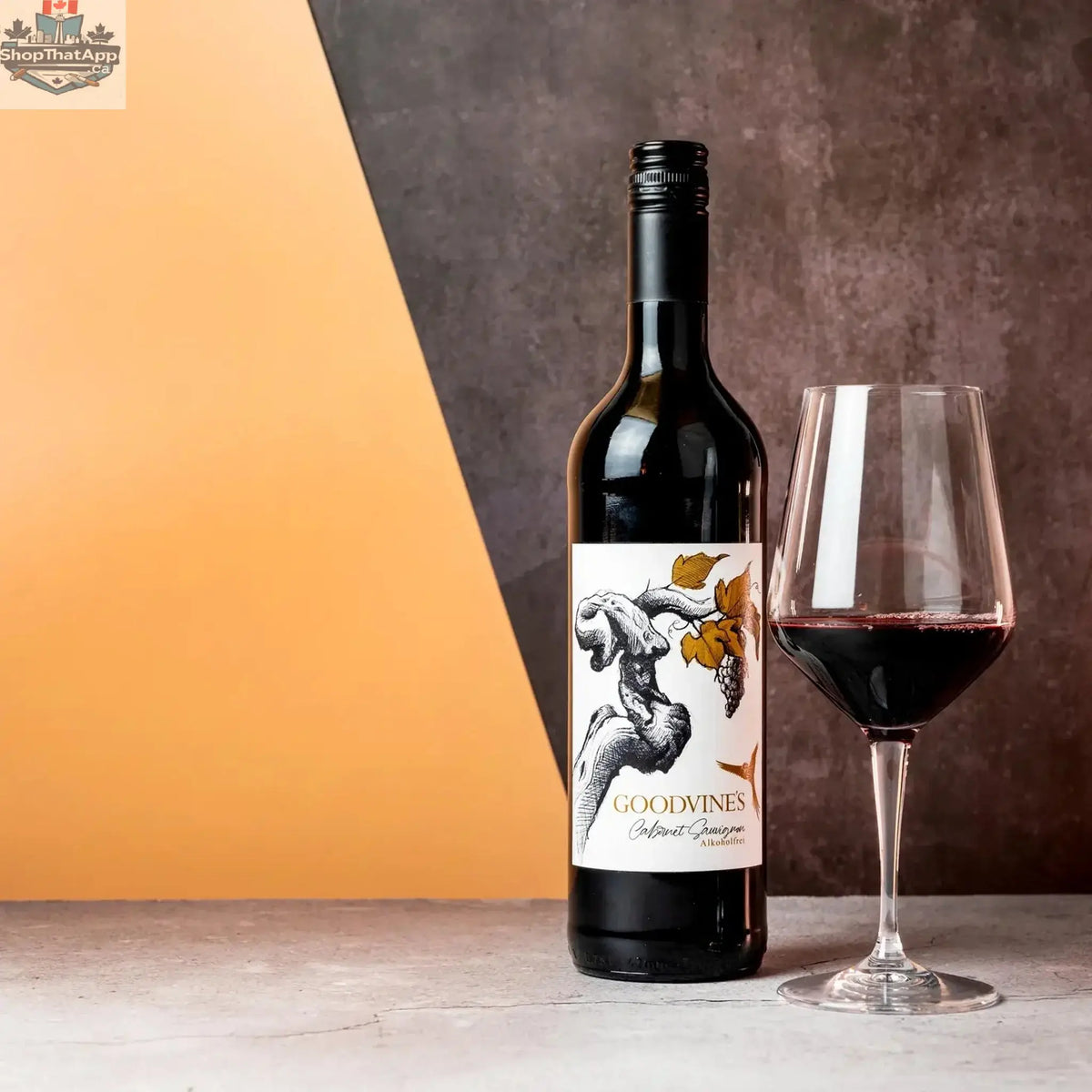Goodvines Cabernet Sauvignon - Premium Quality Red Wine - Shopthatapp.ca
