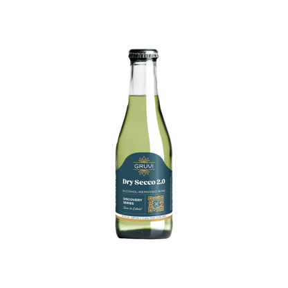 Grüvi Dry Secco 2.0 - Ultimate Alcohol-Free Sparkling Wine Experience - Shopthatapp.ca