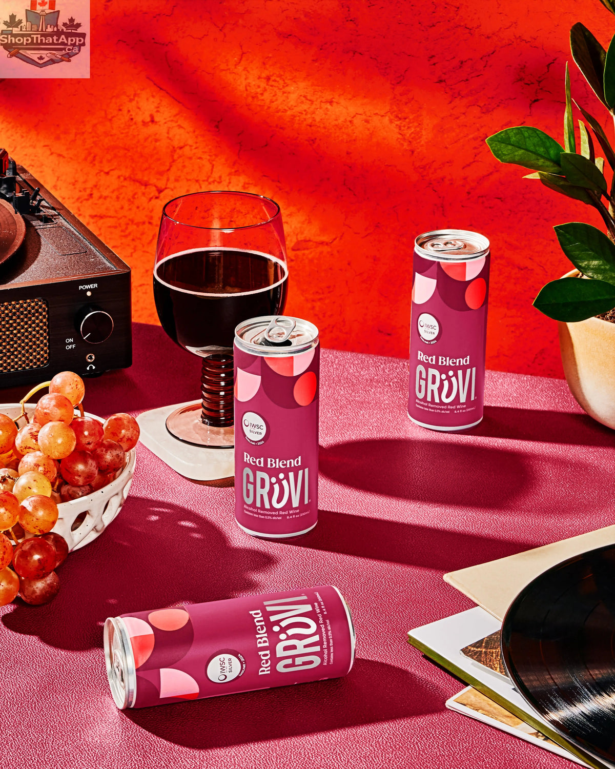 Grüvi Red Blend Wine - Bold Flavor Crafted for Every Occasion - Shopthatapp.ca