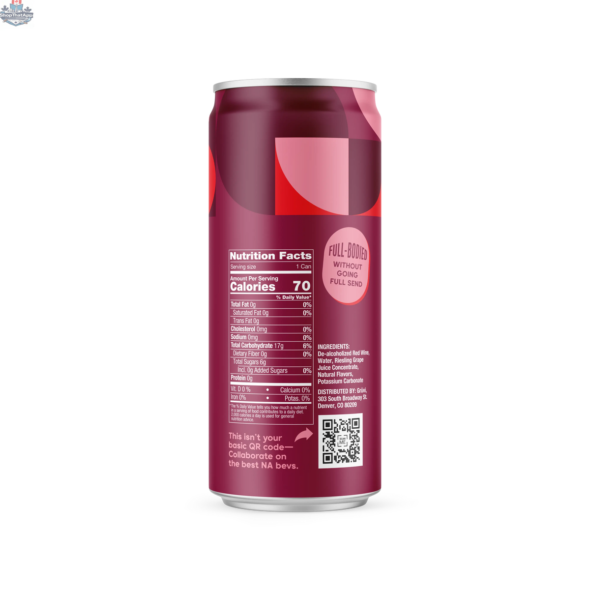 Grüvi Red Blend Wine - Bold Flavor Crafted for Every Occasion - Shopthatapp.ca