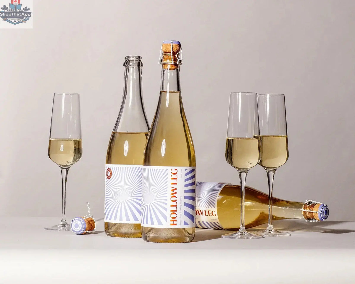 Hollow Leg Sparkling Cuvée - Refreshing White Wine Experience - Shopthatapp.ca