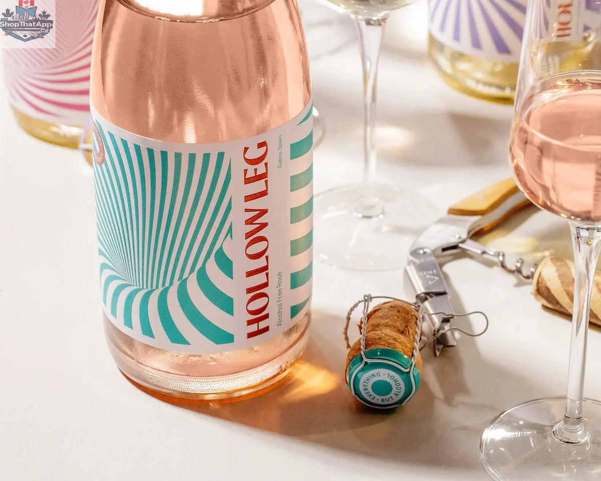 Hollow Leg Sparkling Rosé - Refreshing and Bubbly Delight - Shopthatapp.ca