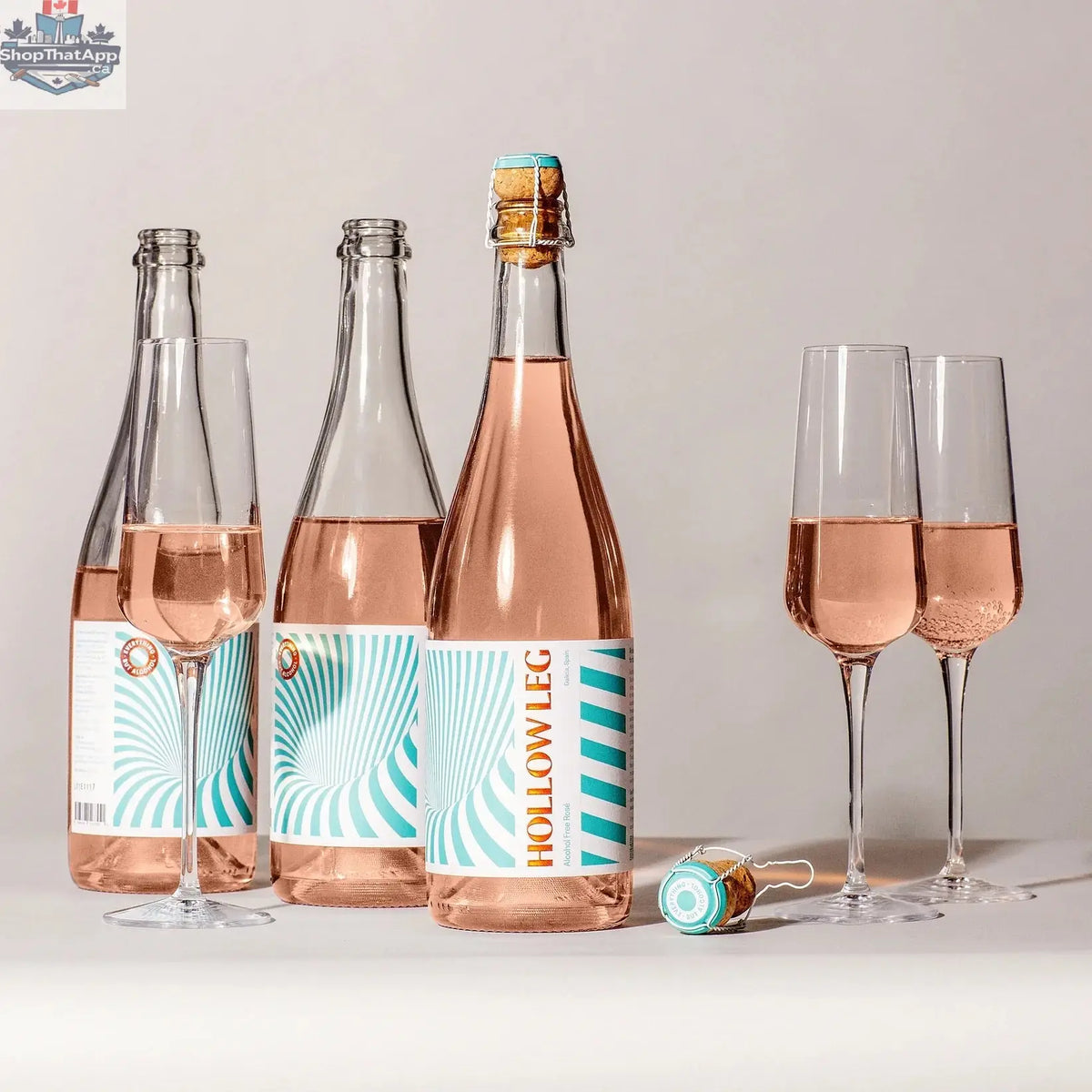 Hollow Leg Sparkling Rosé - Refreshing and Bubbly Delight - Shopthatapp.ca
