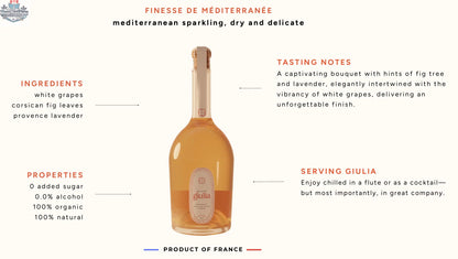 Maison Giulia Mediterranean Sparkling Wine - Exquisite Italian Bubbles - Shopthatapp.ca