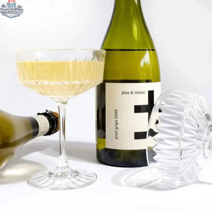 Plus & Minus Pinot Grigio Wine - Crisp and Refreshing Flavor - Shopthatapp.ca