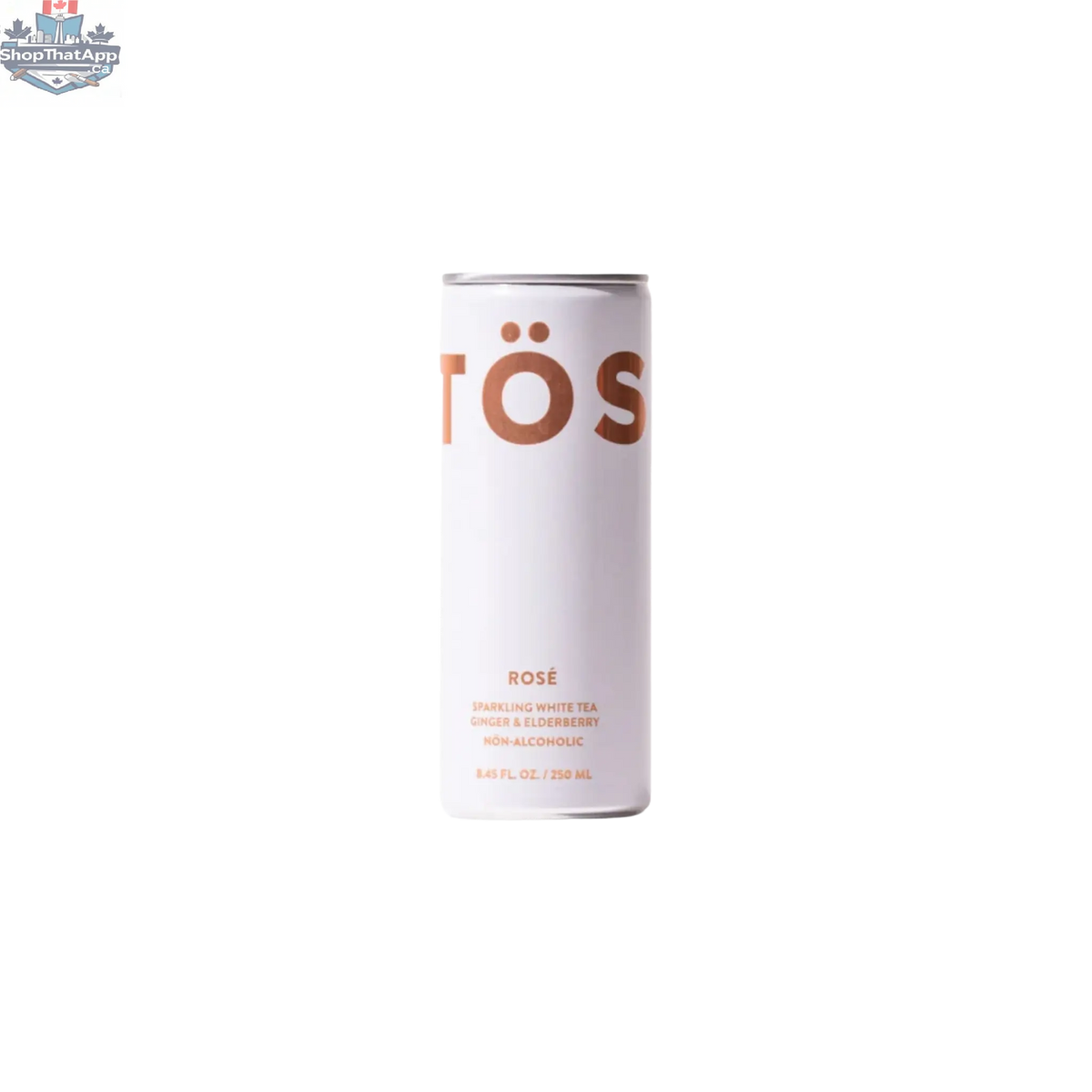 TӦST Rosé Singles Can - Refreshing Non-Alcoholic Beverage - Shopthatapp.ca