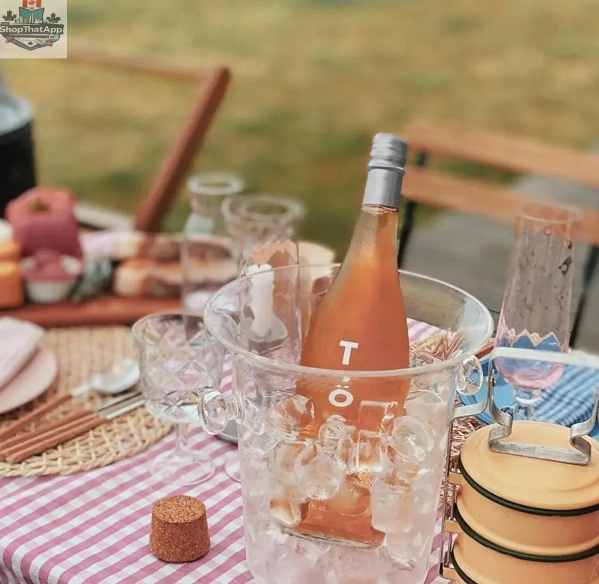 TӦST Rosé Wine - Refreshing Sparkling Wine for Any Occasion - Shopthatapp.ca
