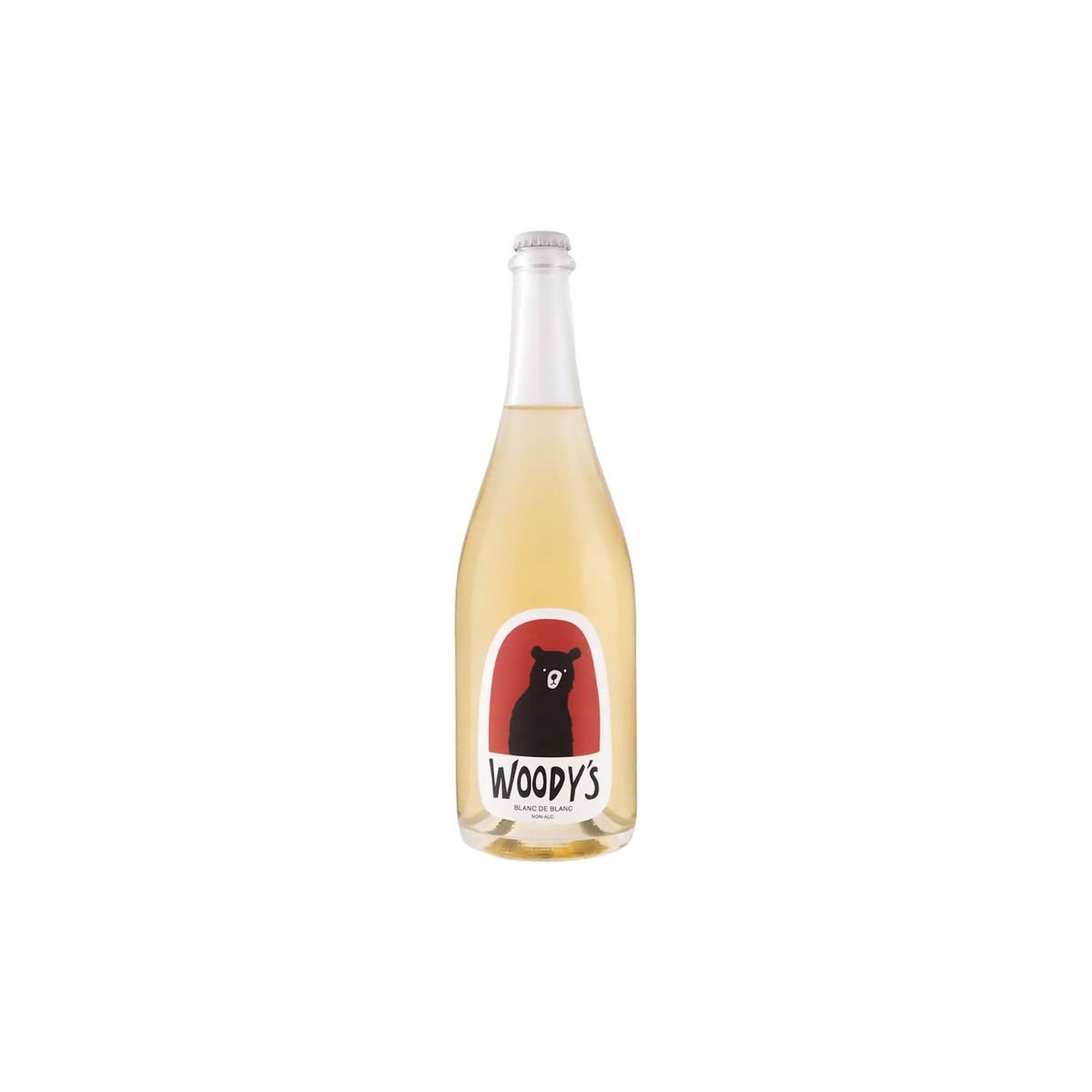Woody's Sparkling Blanc de Blanc Mini - Effervescent Elegance in a Compact Bottle - Shopthatapp.ca
